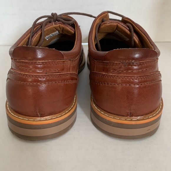 STEVE MADDEN Men’s “Poppy” Oxford. Cognac, Size 12 - Picture 4 of 8